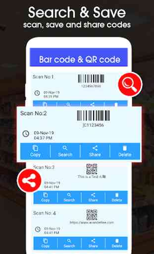 Barcode Scanner: Tous les lecteurs de codes QR et 4