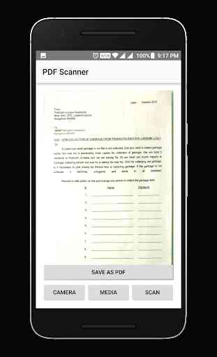 Document Scanner : PDF Reader + PDF Creator 3