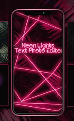 Effet Neon Texte Lumineux App 4