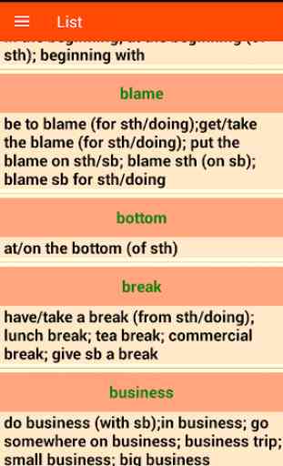 English Collocations and Phrases 4