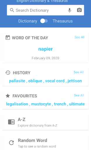 English Dictionary and Thesaurus - Offline 1