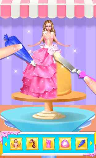 Fashion Doll: Doll Cake Bakery 3