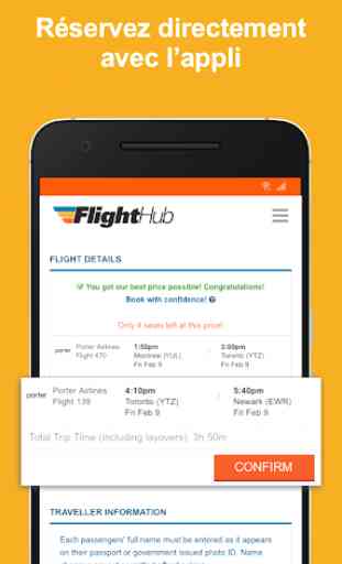 FlightHub - Réservez les vols les moins chers 4