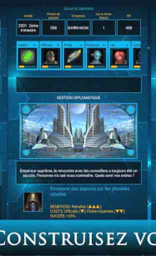 Galactic Emperor: jeu RPG (simulator en francais) 2