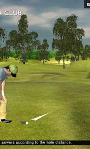 Haut Réal Étoile Le golf Maître 3D 3