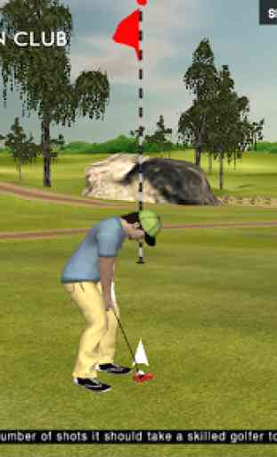 Haut Réal Étoile Le golf Maître 3D 4