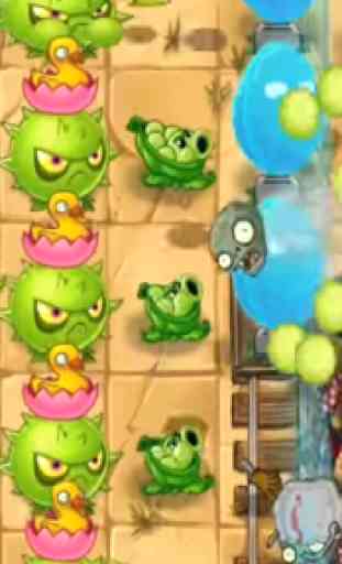 Hint to Plants vs Zombies 2 1