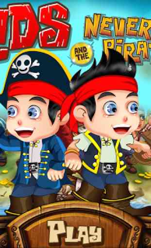 Jake enfants héros Pirates 1