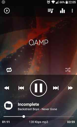 Lecteur MP3 - lecteur de musique - Qamp 1