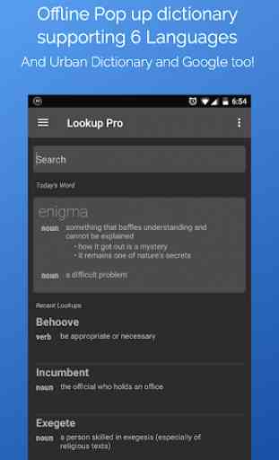 Look Up -Pop Up Dictionary Pro 1