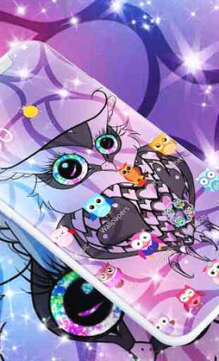 Magic Sparkle Owl Lucky Theme 4