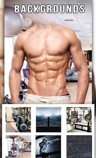 Man Abs Editor: Men Six pack, Eight pack man style 4