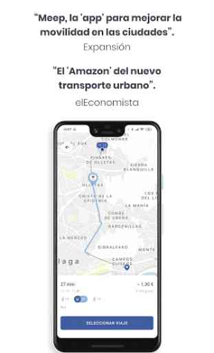 Meep Málaga - transporte público, taxi y más 3