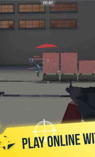 Mental Gun 3D: Pixel Multiplayer 3