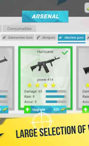 Mental Gun 3D: Pixel Multiplayer 4
