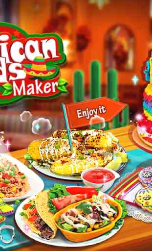 Mexican Foods Maker - Free Fiesta Cooking Games 1