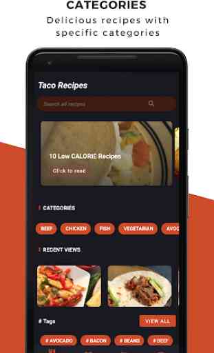 Mexican Taco Recipes: Mexican Food Recipes Offline 1