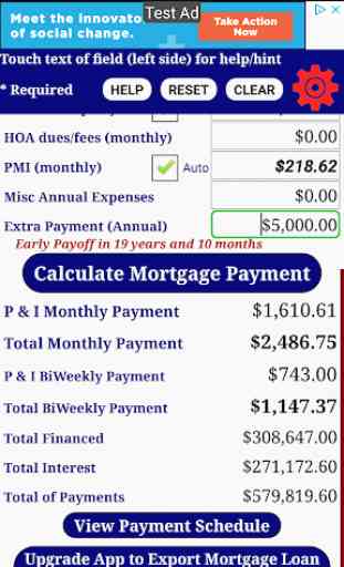 Mortgage Home Loan Payment Calculator Free 3