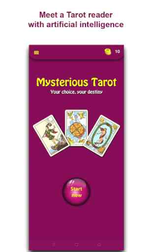 Mysterious Tarot - Free, Audible Tarot Reading App 1
