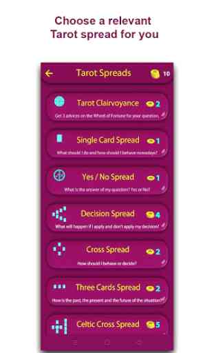 Mysterious Tarot - Free, Audible Tarot Reading App 2