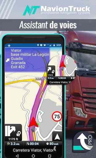 Navigateur GPS Professionnel pour Camion 3
