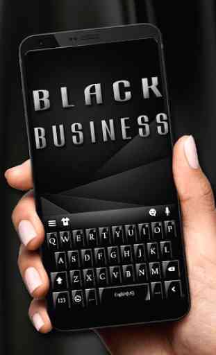 Nouveau thème de clavier Black Business 1