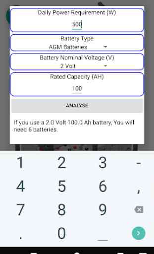 Off Grid Battery Bank Calculation 1