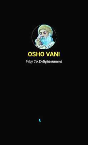 Osho Vani: Way To Enlightenment 1