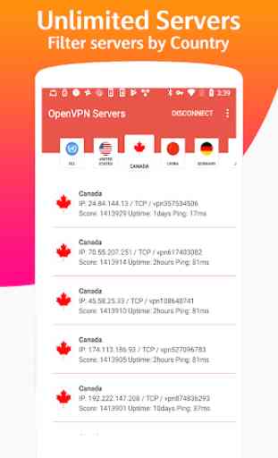 OvpnSpider - One VPN OpenVPN Server  Unlimited VPN 4