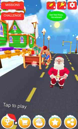 Parler Santa Claus Run 1