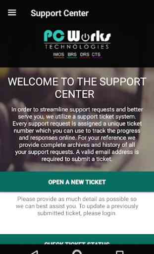 PCW Support Center 1