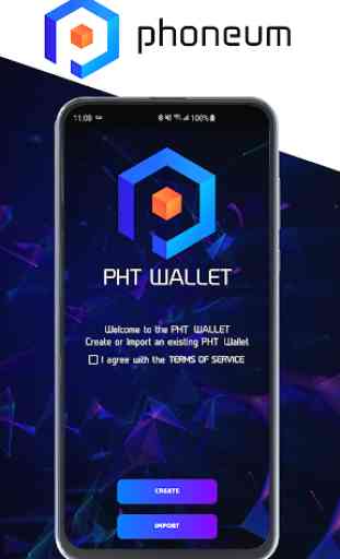 Phoneum Wallet - PHT and ETH Crypto Wallet 1