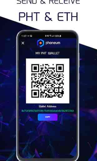 Phoneum Wallet - PHT and ETH Crypto Wallet 3