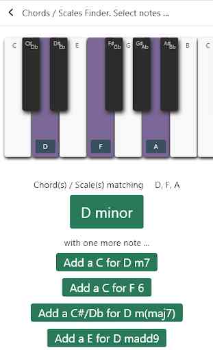 Piano Chords & Scales (free) 4