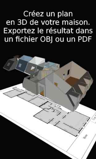 Plan 3D et design de la maison 1