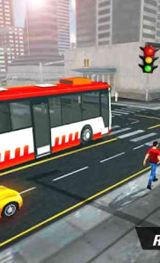 Publique transport ville autobus conduite 3