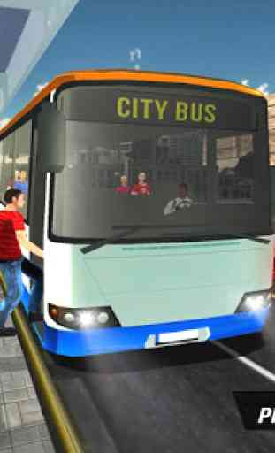 Publique transport ville autobus conduite 4