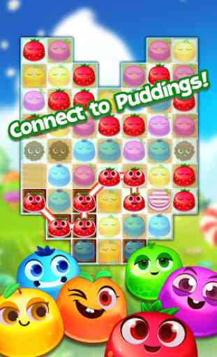 Pudding Splash: Draw Line Match Puzzle Game 1
