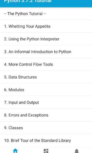 Python 3.7.2 Tutorial - Free Offline Learning App 1
