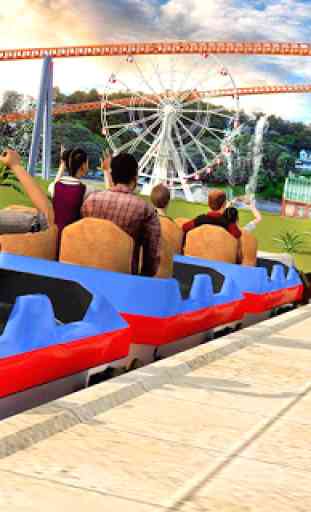 Roller Coaster Theme Park Ride 1