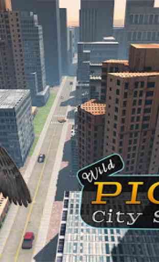 Sauvage Pigeon Oiseau Ville Simulateur 1