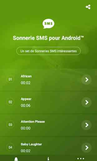 Sonnerie SMS pour Android™ 1