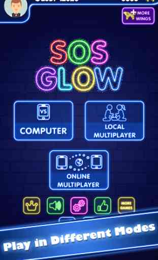 SOS Glow: Online Multiplayer Board 1