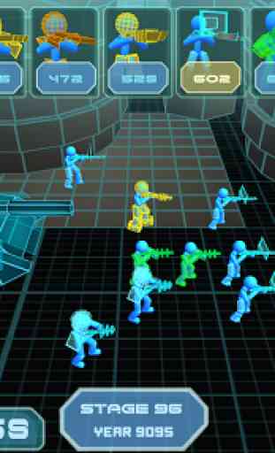 Stickman Simulator: Neon Tank Warriors 1