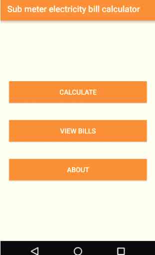 Sub Meter Electricity Bill Calculator 2