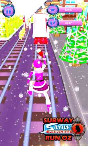 subway snow Princess Run Oz 3
