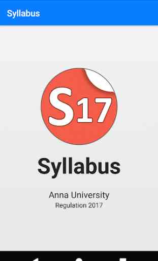 Syllabus - Anna University Regulation 2017 1