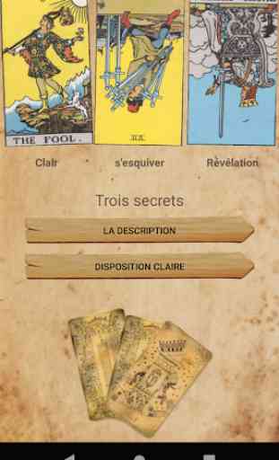 Tarot divinatoire francais 3
