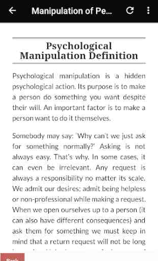 The Manipulation of People 4