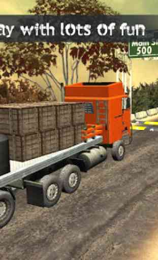 Truck Driving Uphill - Loader and Dump 3